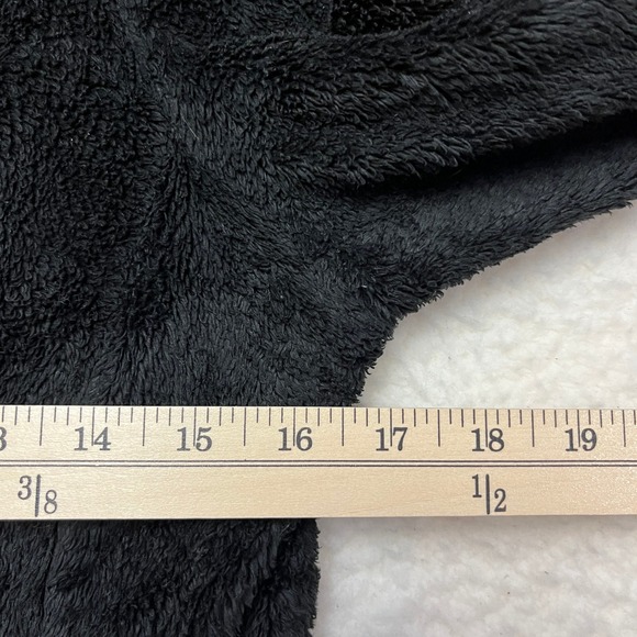 The North Face Fleece Jacket Womens S Black Osito Full Zip High Pile Soft Fuzzy - Picture 4 of 10
